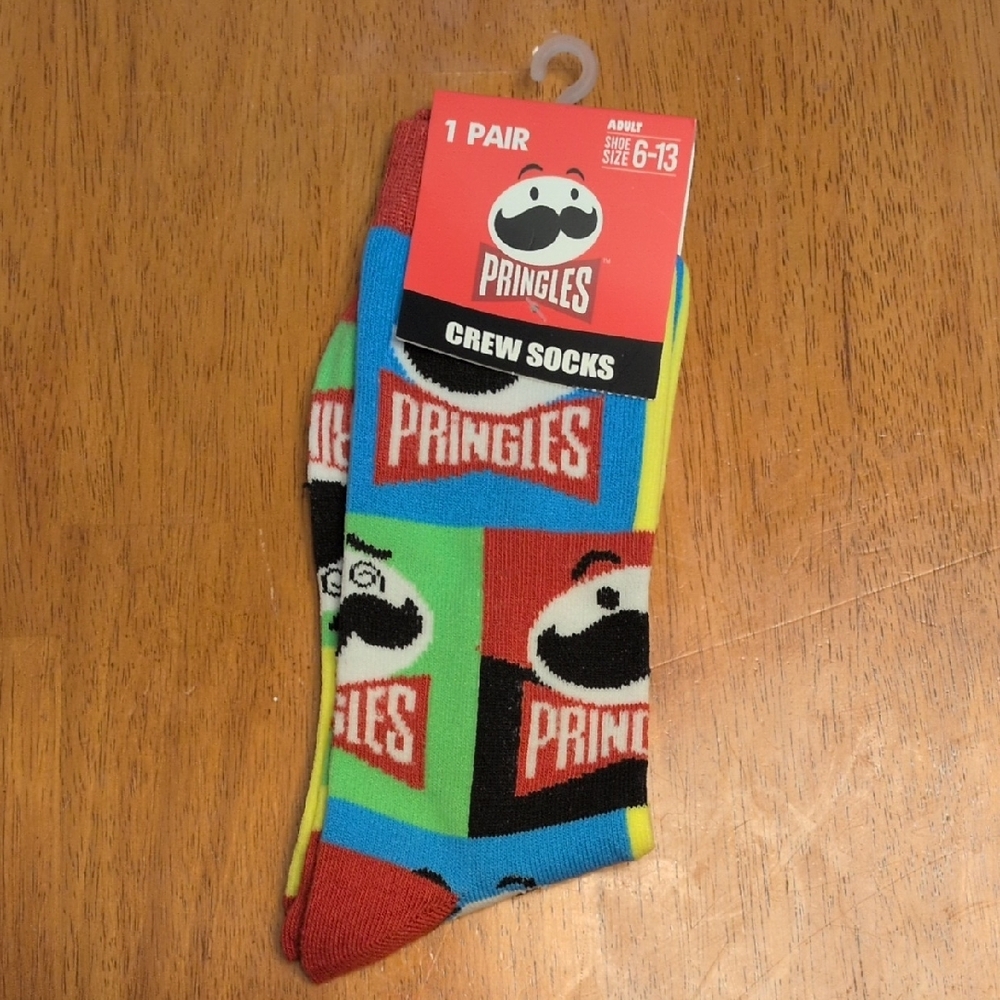 Pringle Red and Blue Casual Socks